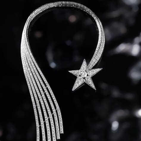 diamond chanel necklace